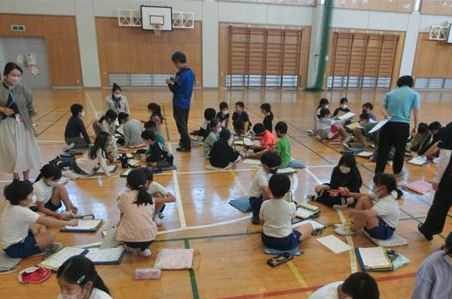 七栄小学校ブ